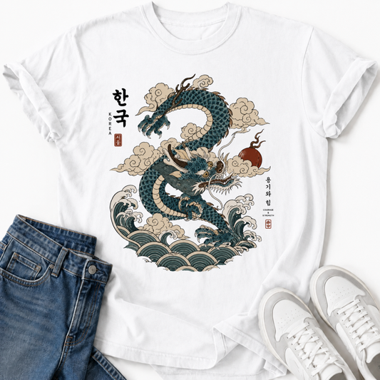 KOREANISCHES DRACHEN-T-SHIRT