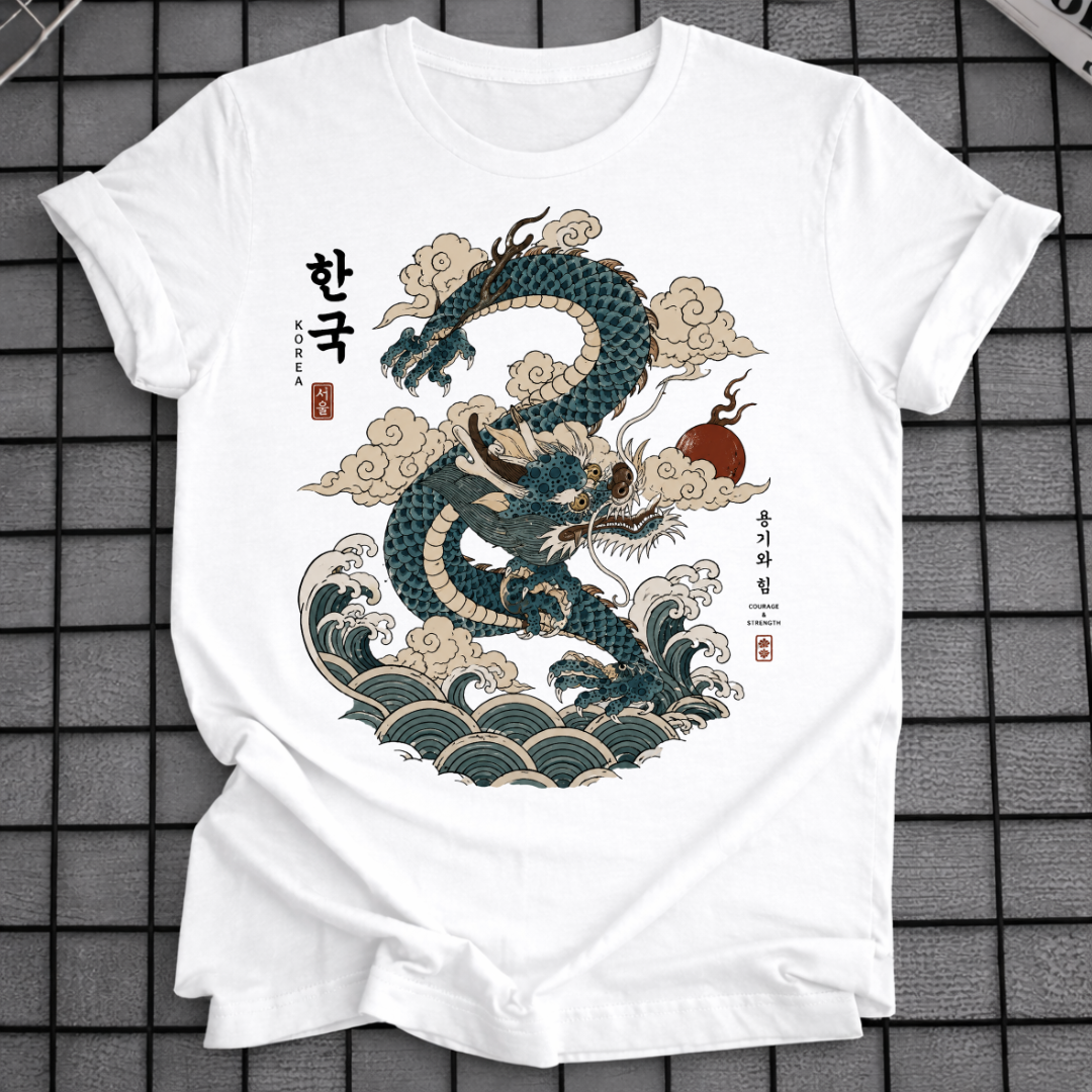 KOREANISCHES DRACHEN-T-SHIRT