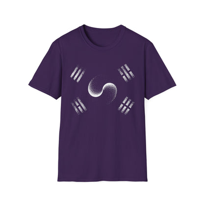 Yin Yang Taeguk Korean Flag T‑Shirt — Minimalist Zen Martial Arts Tee
