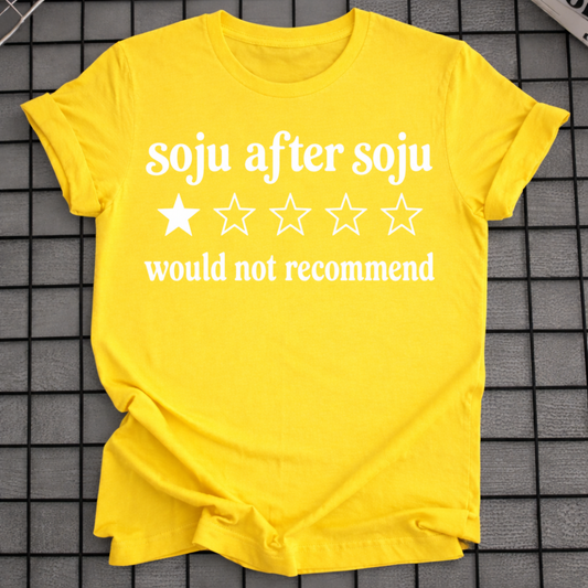 SOJU AFTER SOJU T-SHIRT