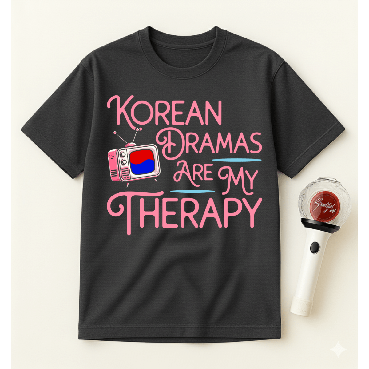 KOREAN DRAMAS ARE MY THERAPY T-SHIRT
