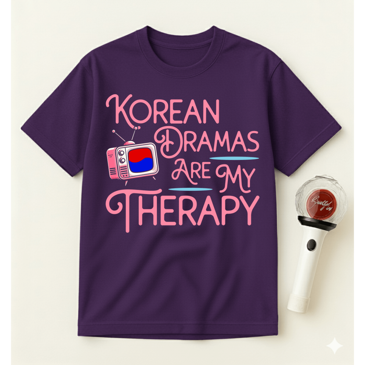 KOREAN DRAMAS ARE MY THERAPY T-SHIRT