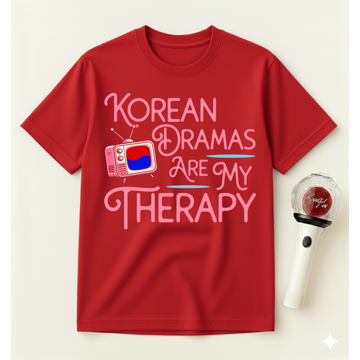 KOREAN DRAMAS ARE MY THERAPY T-SHIRT