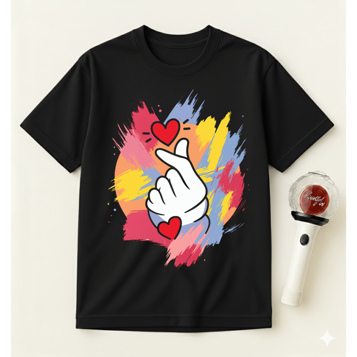 COLORFUL K-POP T-SHIRT