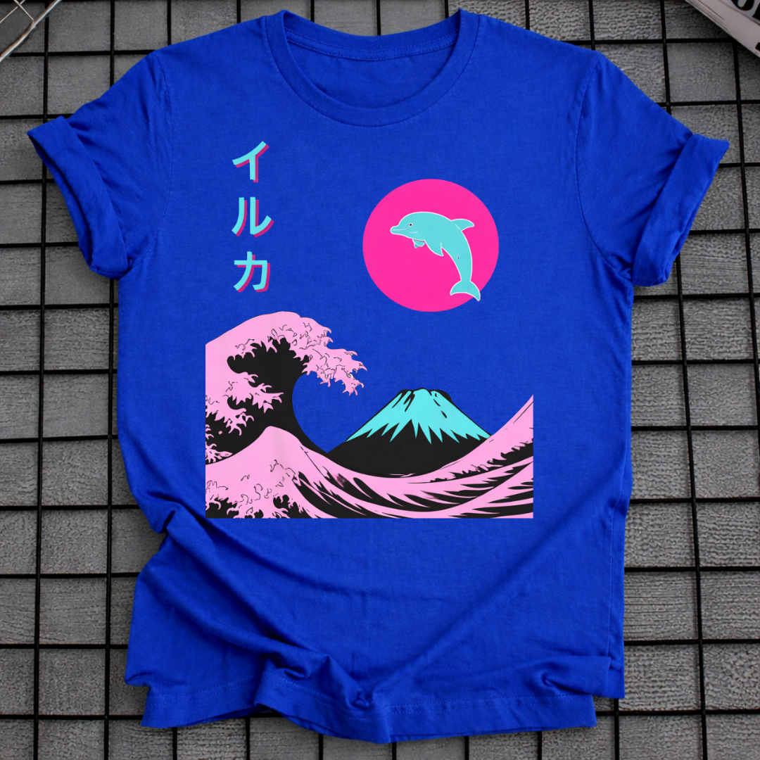 UKIYO-E BERG FUJI T-SHIRT