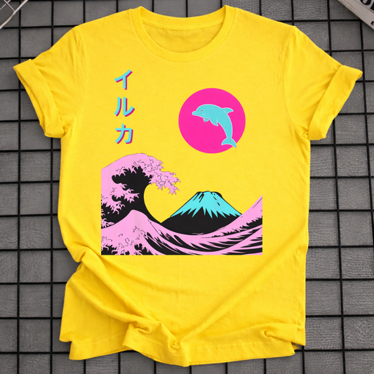 UKIYO-E MOUNT FUJI T-SHIRT