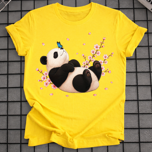 PANDA & CHERRY BLOSSOM T-SHIRT