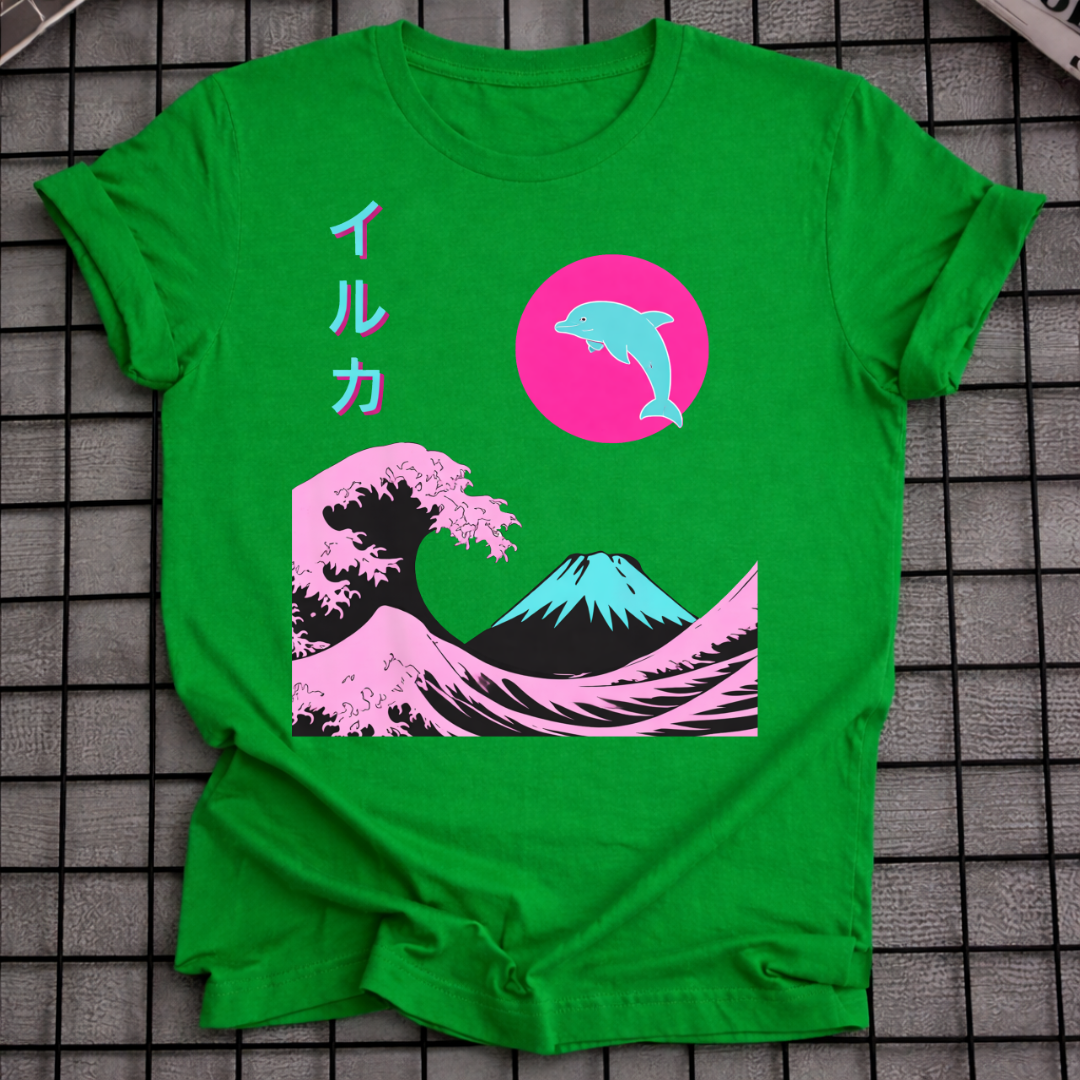 UKIYO-E BERG FUJI T-SHIRT