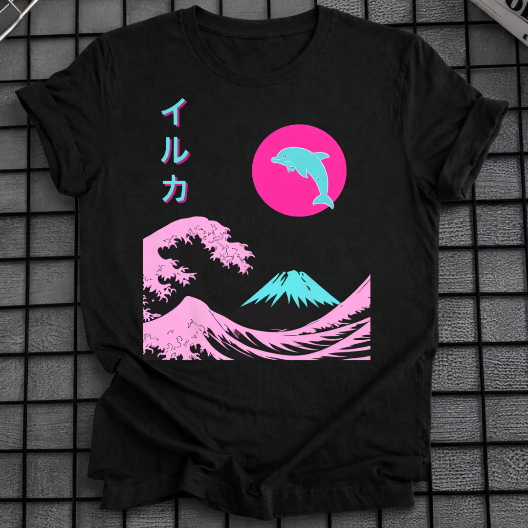 UKIYO-E BERG FUJI T-SHIRT