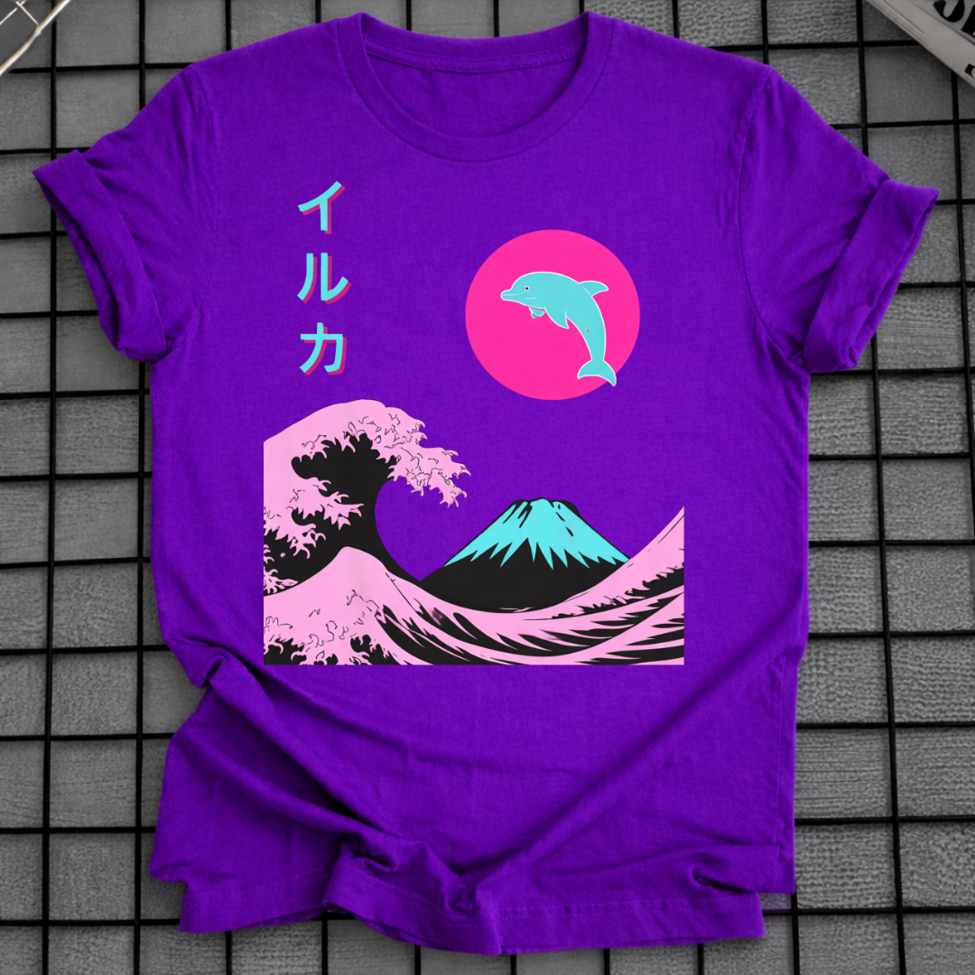 UKIYO-E BERG FUJI T-SHIRT