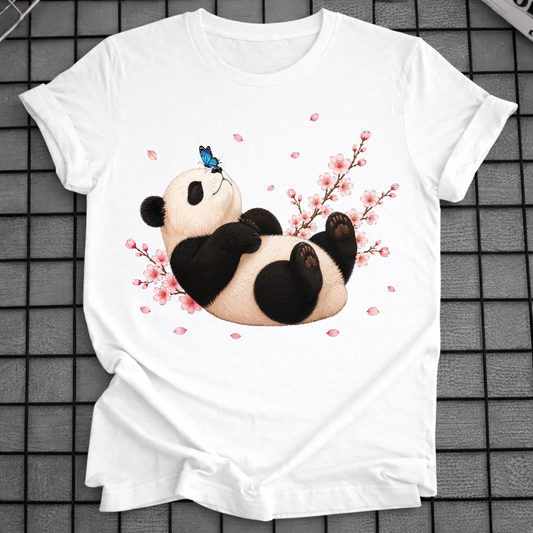 PANDA & CHERRY BLOSSOM T-SHIRT