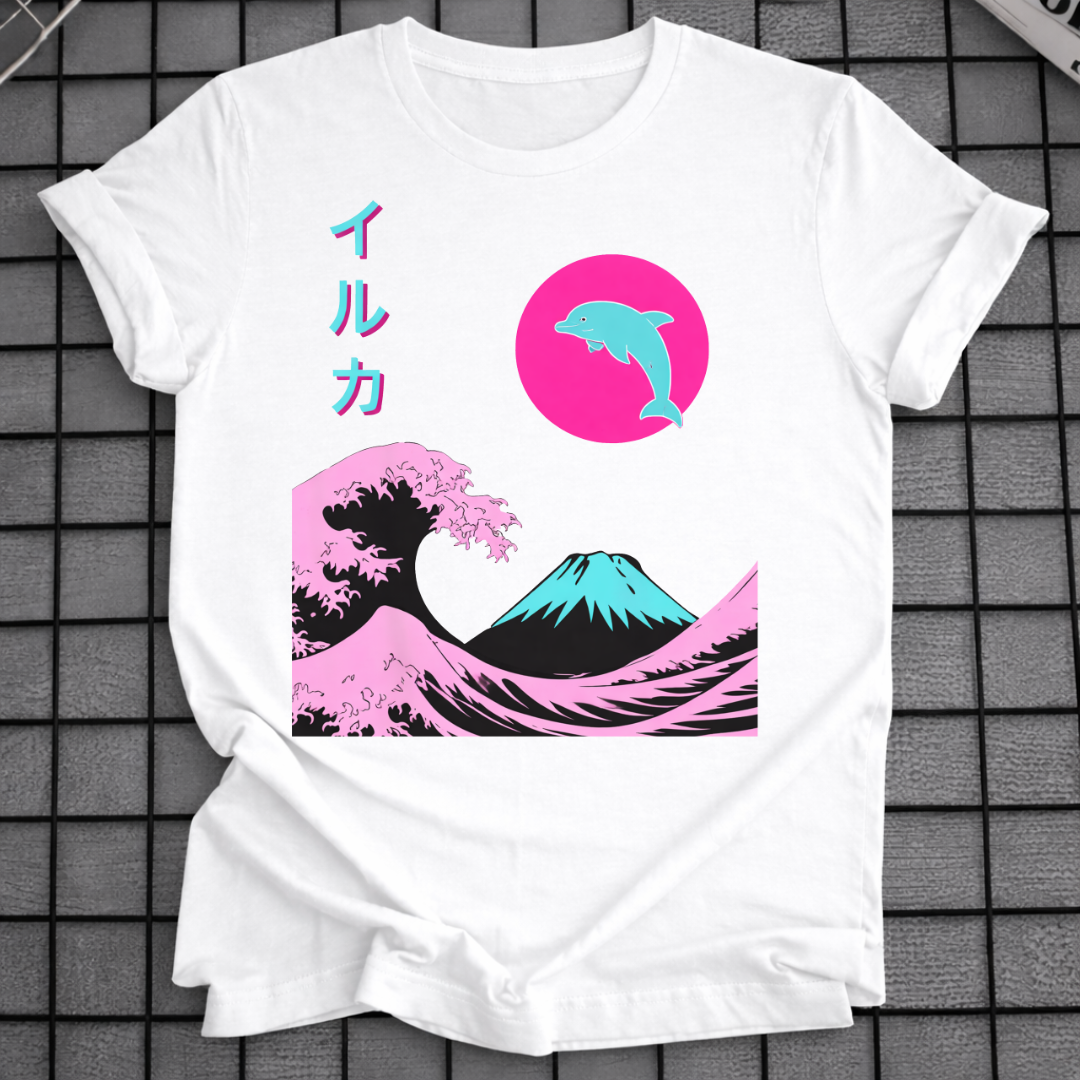 UKIYO-E BERG FUJI T-SHIRT