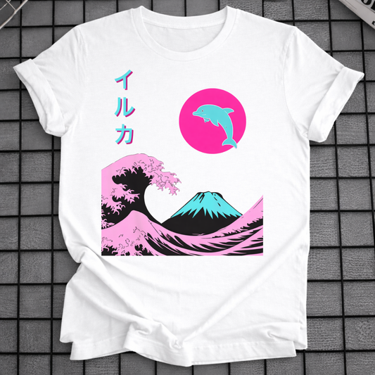 UKIYO-E MOUNT FUJI T-SHIRT
