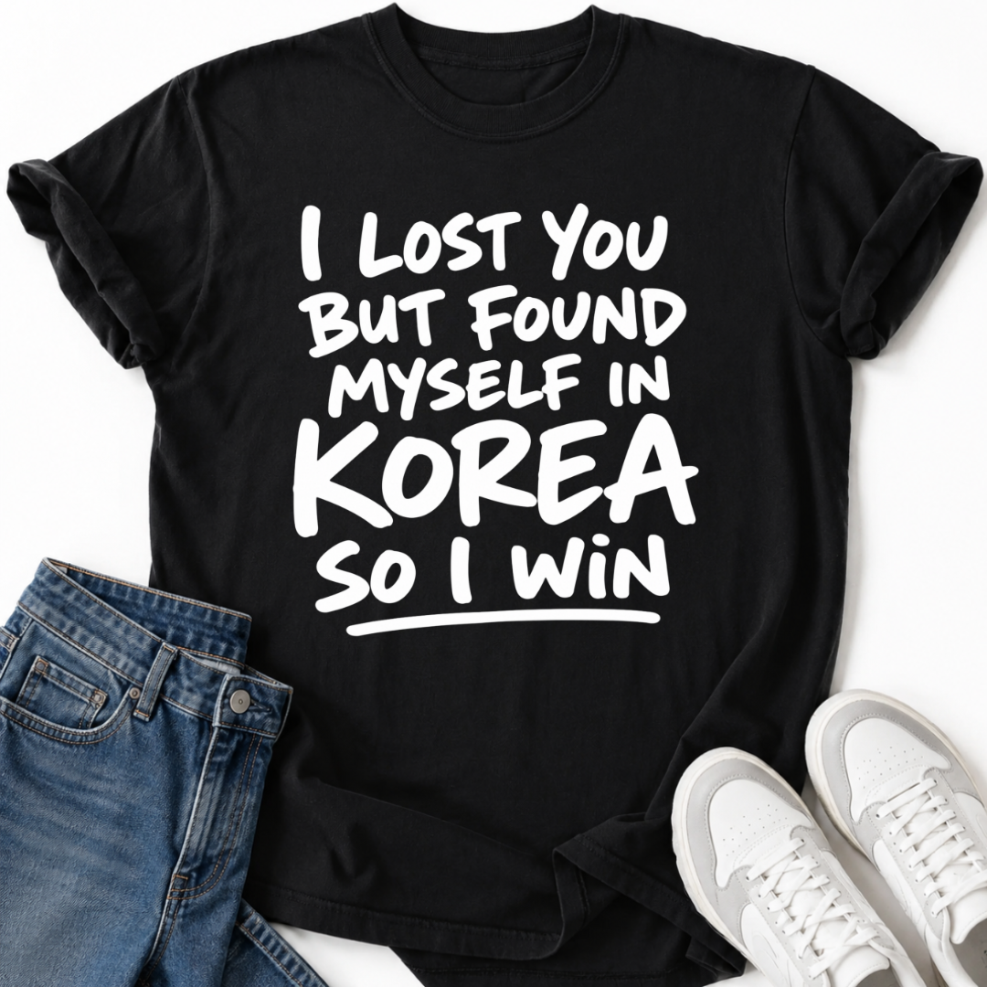 FOUND MYSELF IN KOREA T-SHIRT