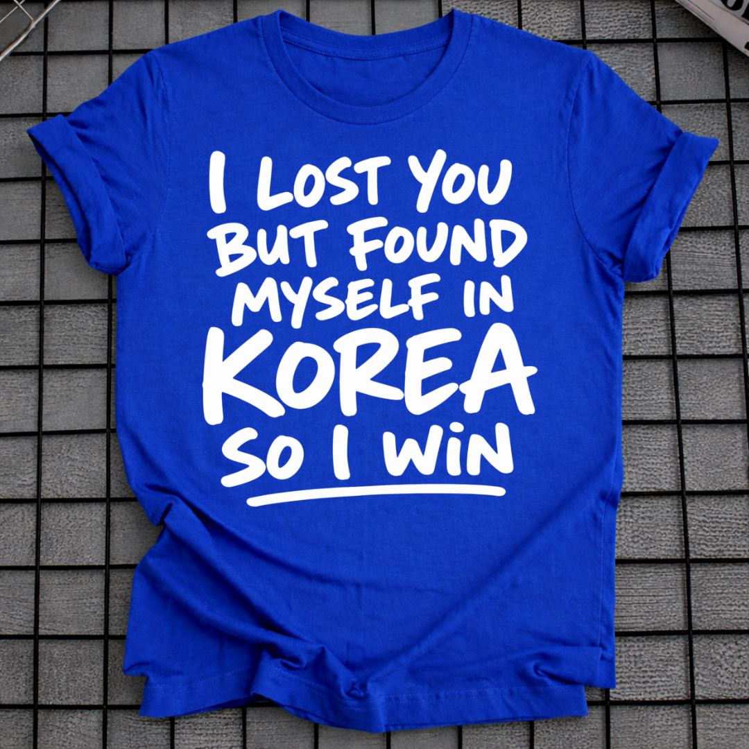 FOUND MYSELF IN KOREA T-SHIRT