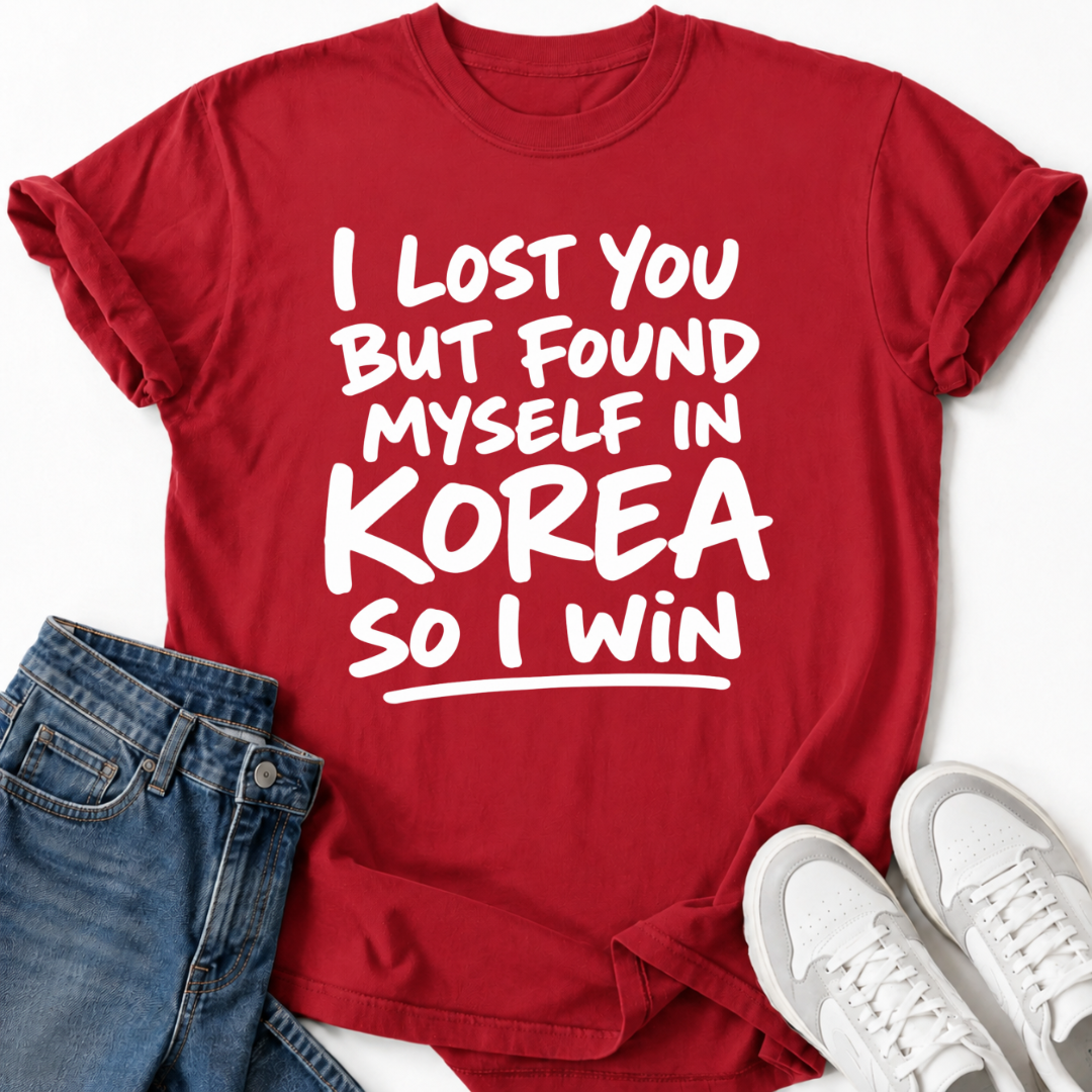FOUND MYSELF IN KOREA T-SHIRT