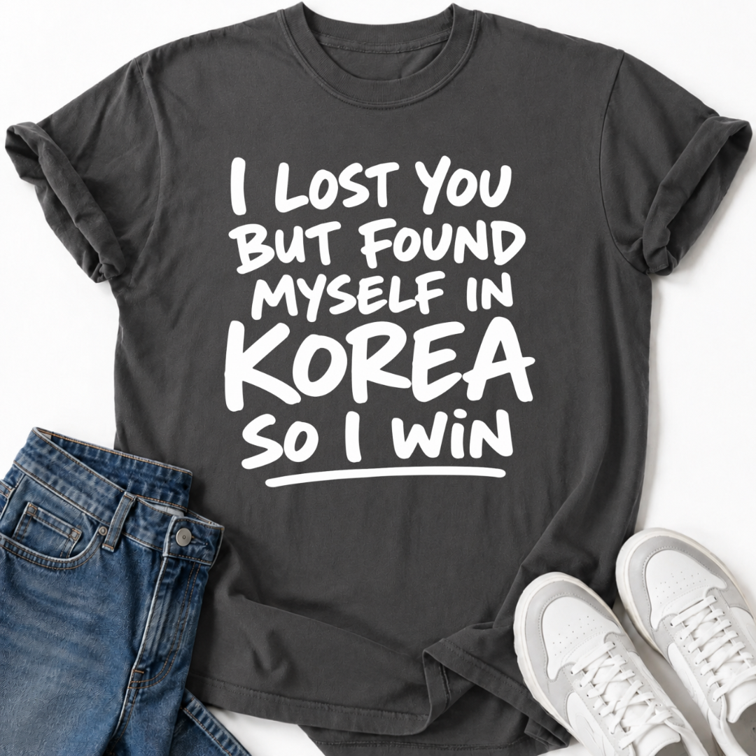 FOUND MYSELF IN KOREA T-SHIRT