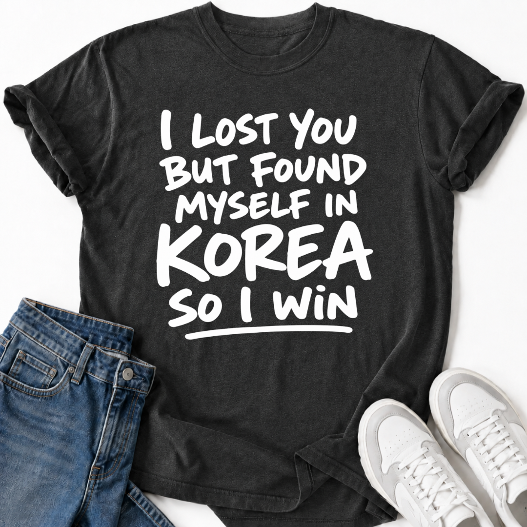 FOUND MYSELF IN KOREA T-SHIRT