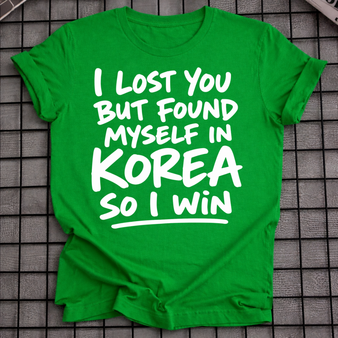 FOUND MYSELF IN KOREA T-SHIRT