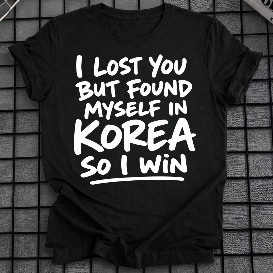 FOUND MYSELF IN KOREA T-SHIRT