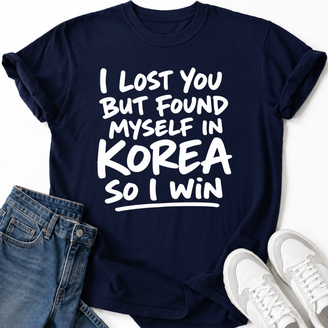 FOUND MYSELF IN KOREA T-SHIRT
