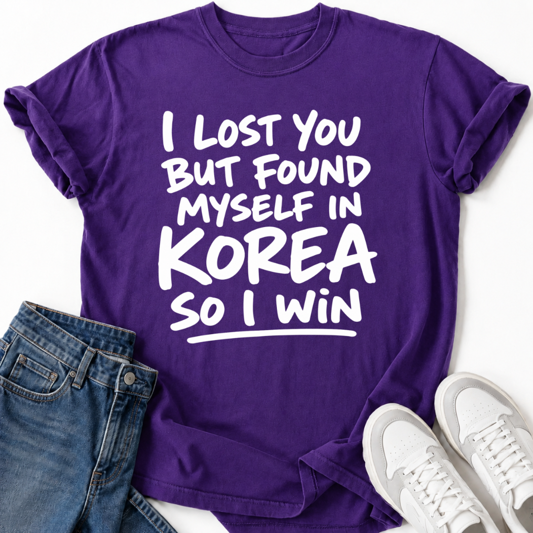 FOUND MYSELF IN KOREA T-SHIRT