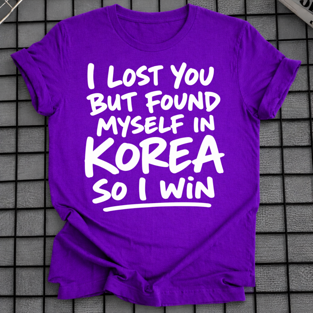 FOUND MYSELF IN KOREA T-SHIRT