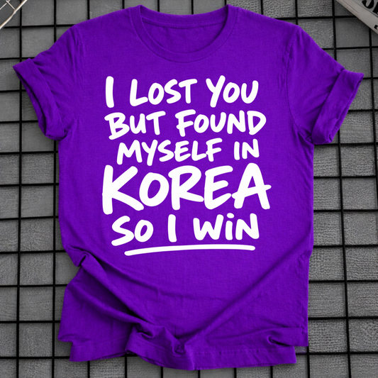 FOUND MYSELF IN KOREA T-SHIRT