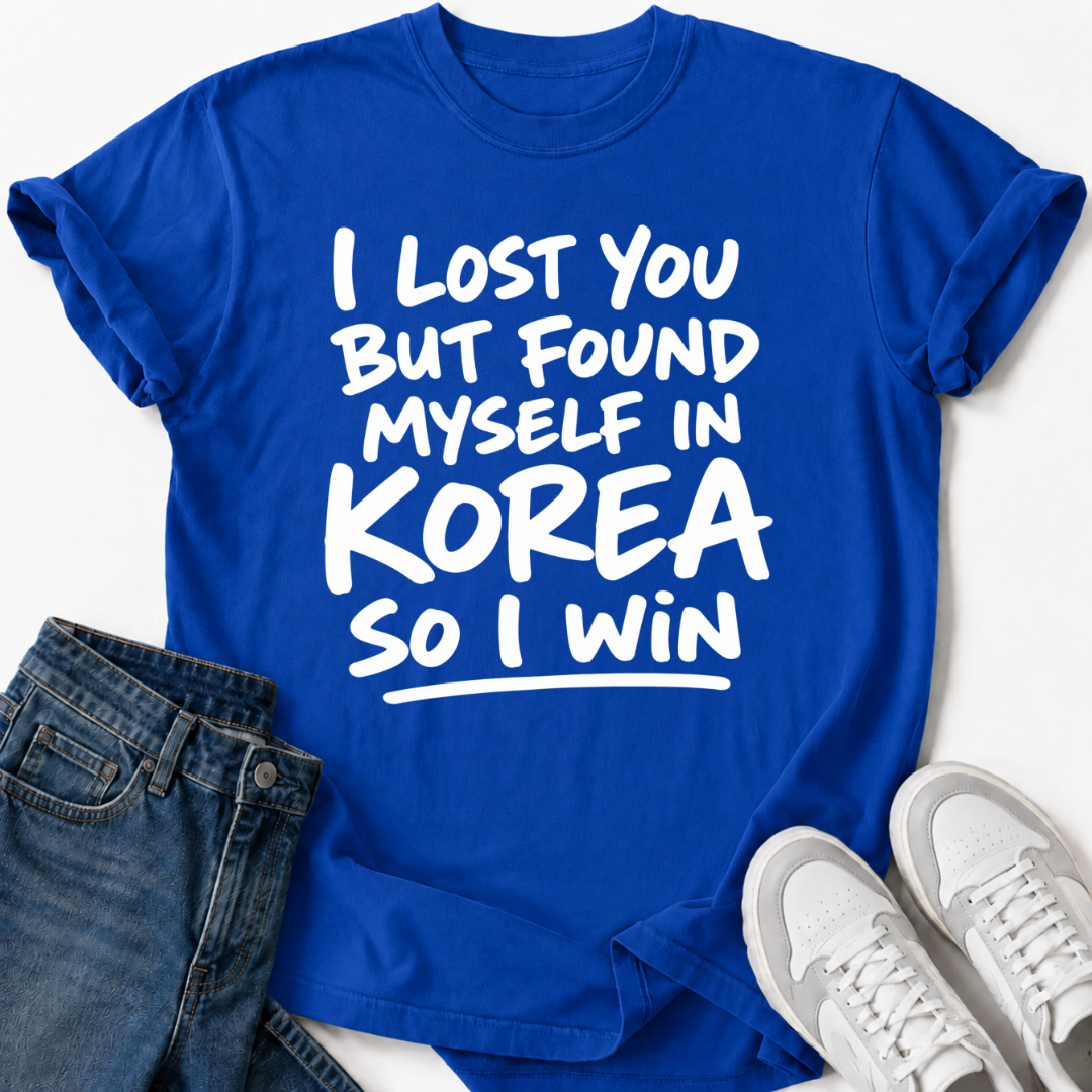 FOUND MYSELF IN KOREA T-SHIRT