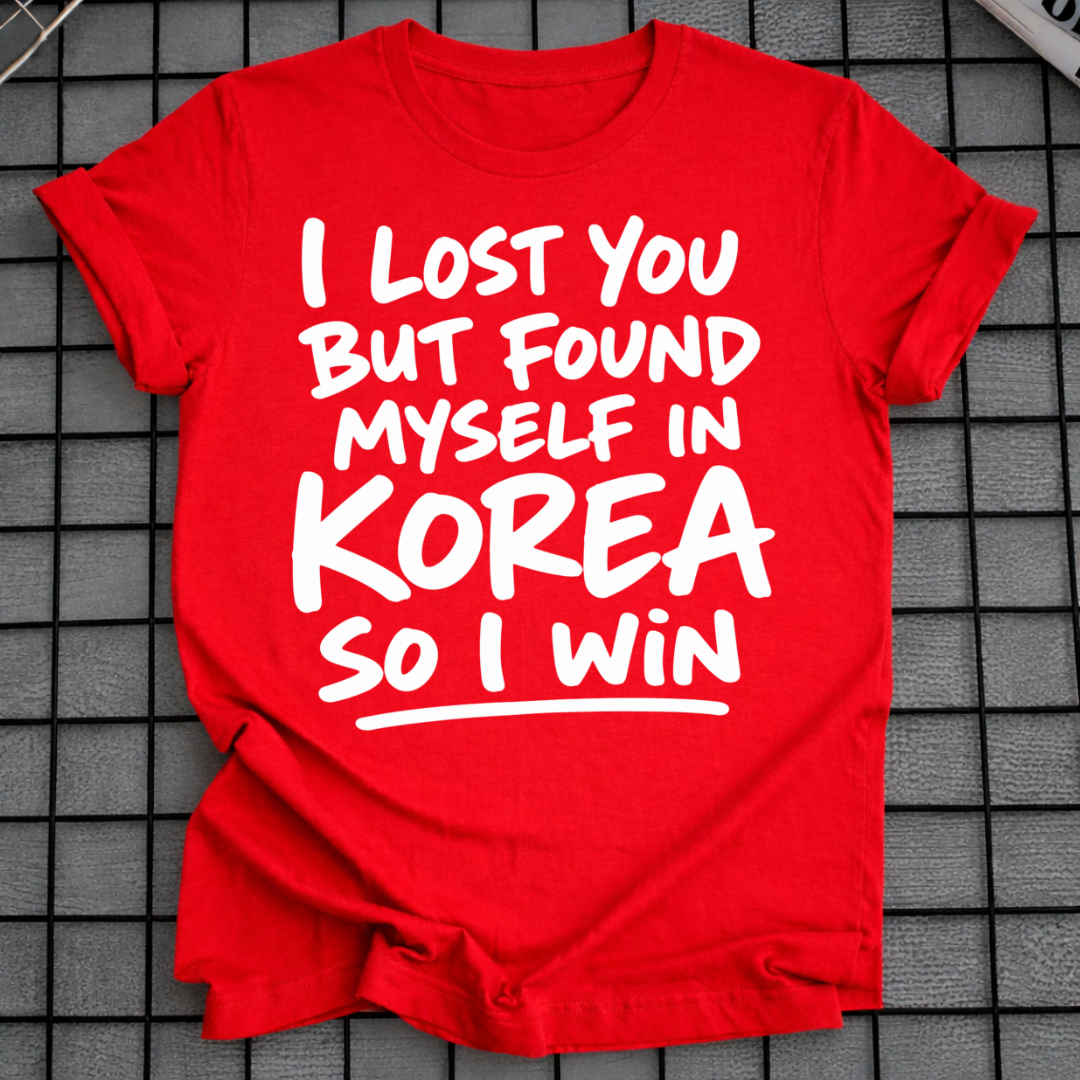FOUND MYSELF IN KOREA T-SHIRT