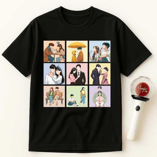 K-DRAMA COUPLE UNISEX T-SHIRT