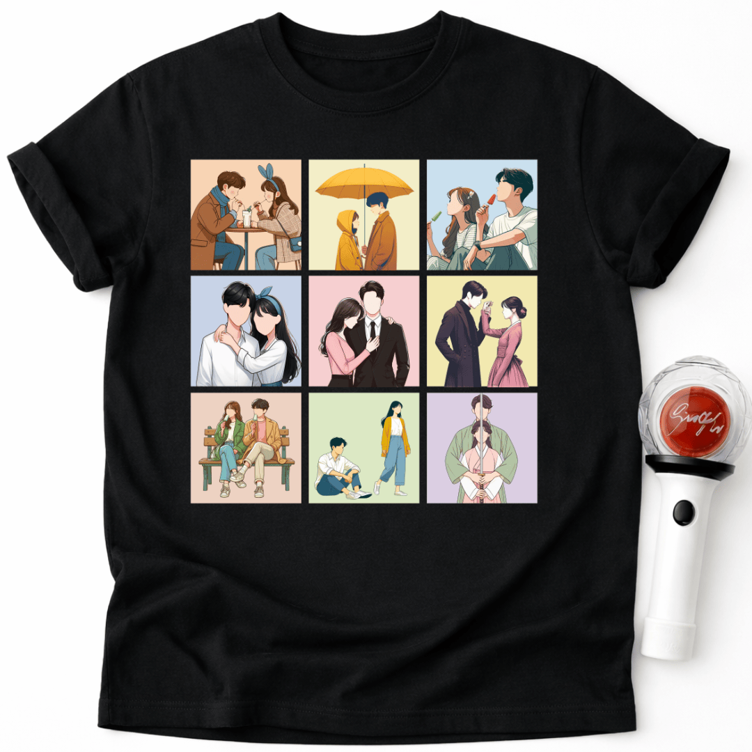 KOREAN LOVE STORIES T-SHIRT