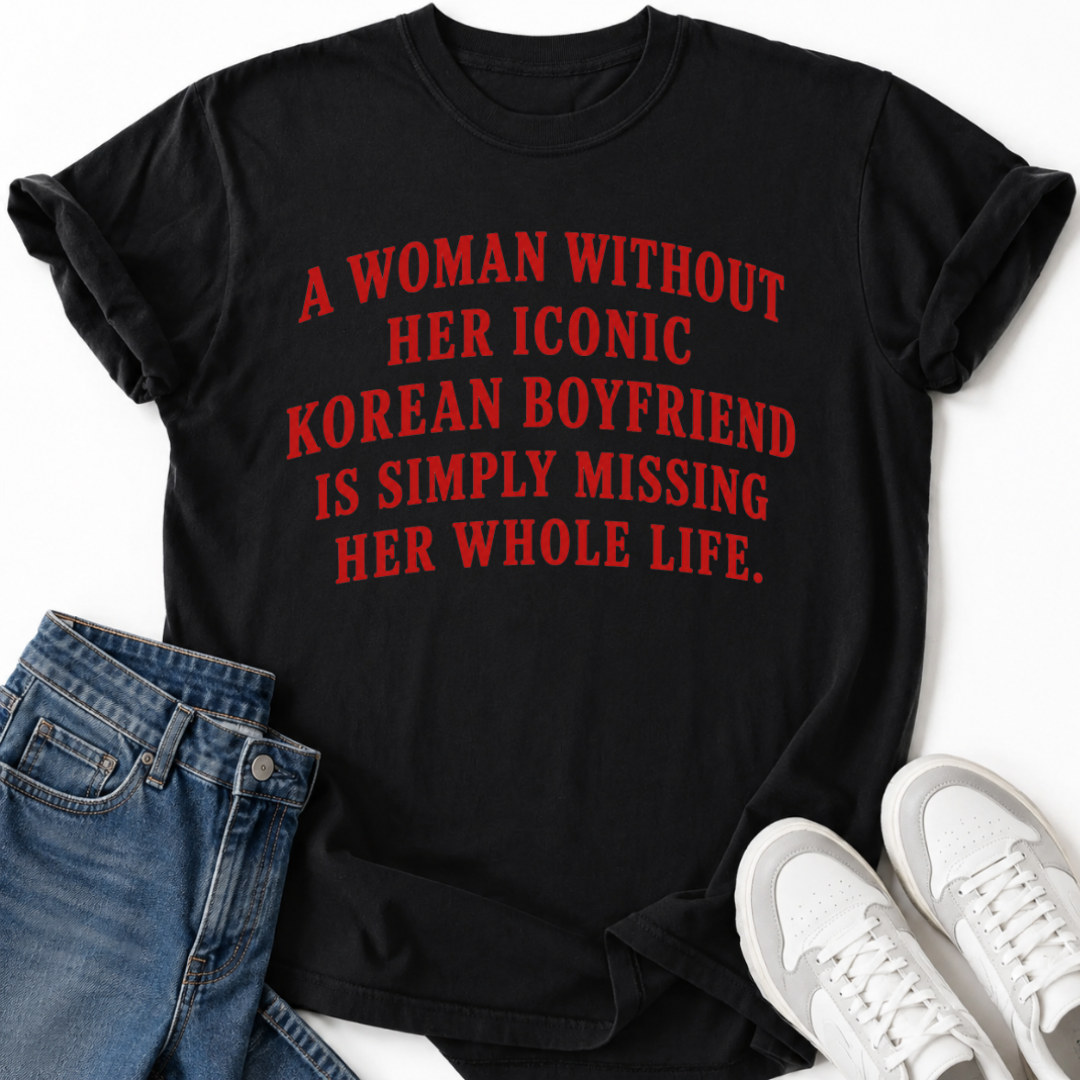 ICONIC KOREAN BOYFRIEND T-SHIRT