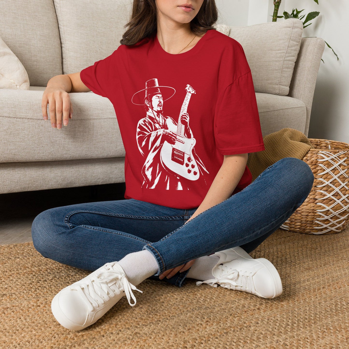 Korean Guitarist Graphic T-Shirt