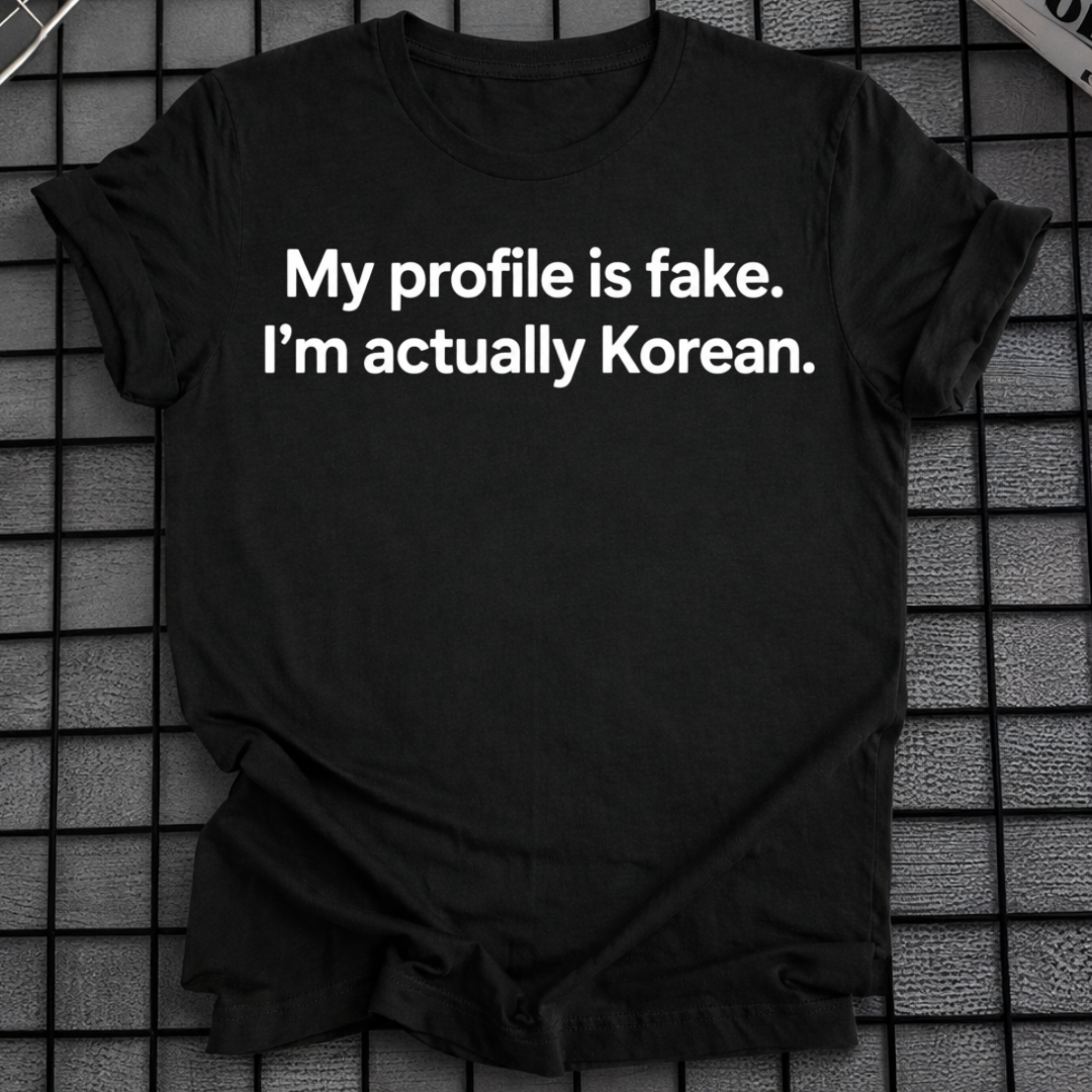 I'M ACTUALLY KOREAN T-SHIRT