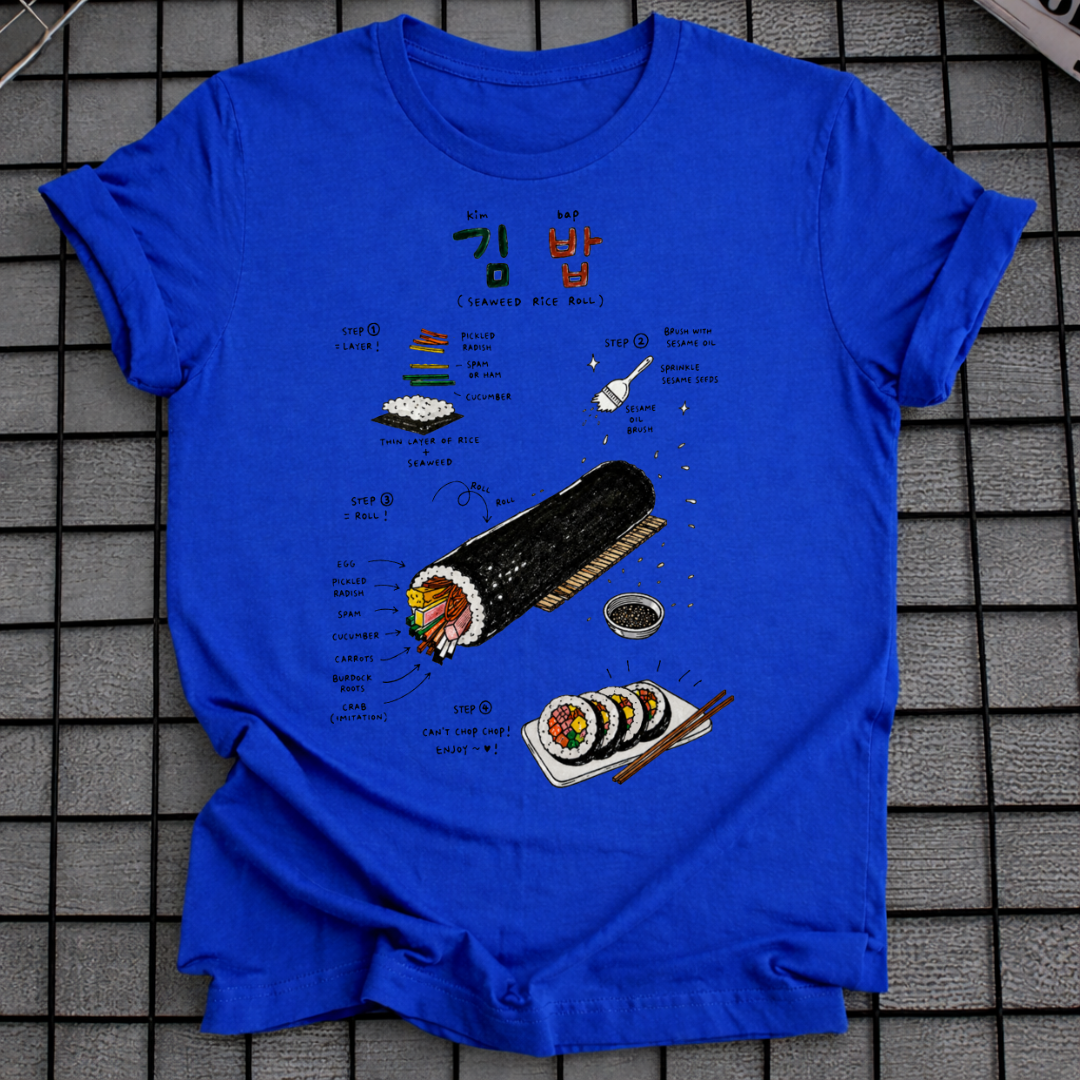 KIMBAP RECIEPE T-SHIRT