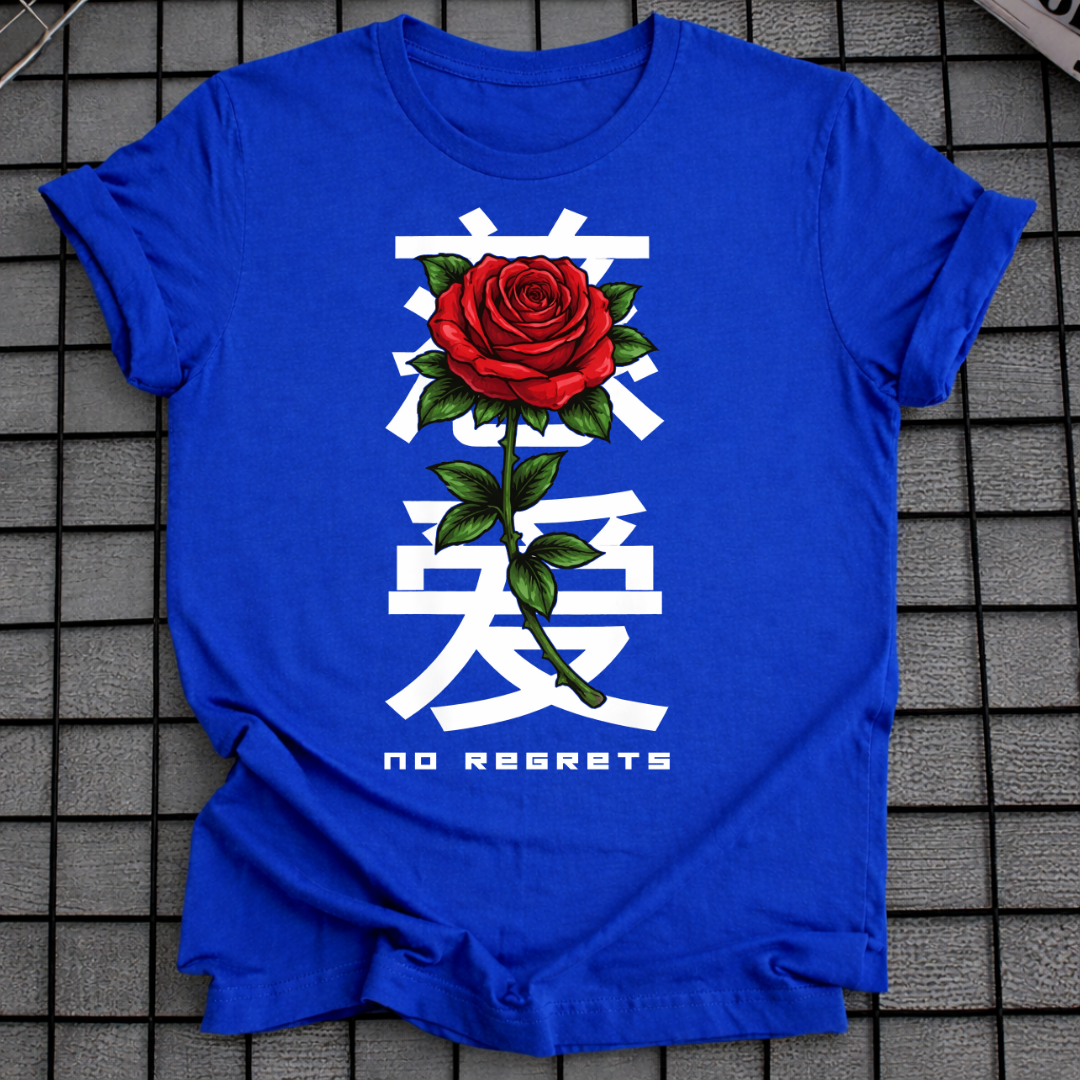 T-SHIRT KEIN BEDAUERN ROSE