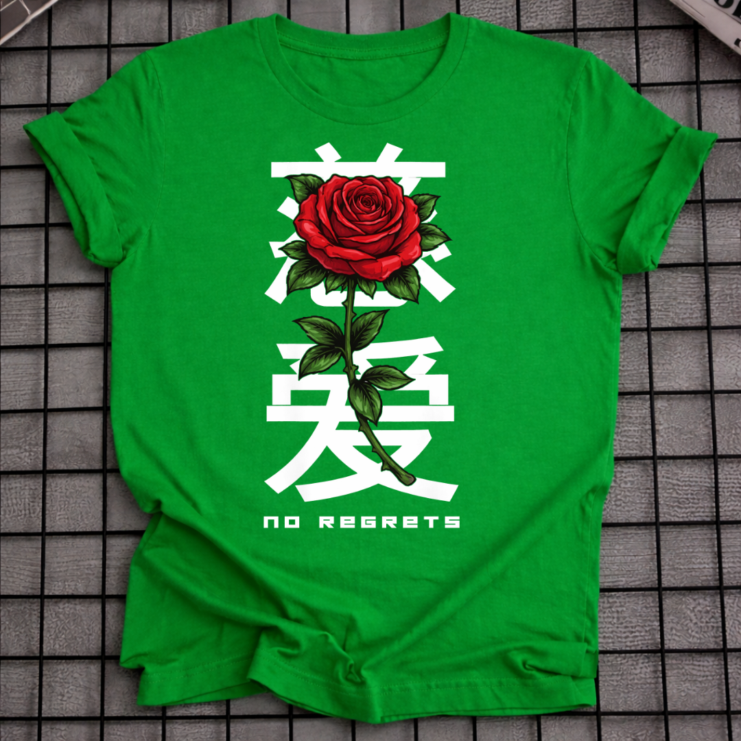 T-SHIRT KEIN BEDAUERN ROSE