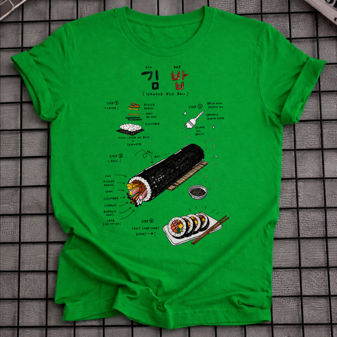 KIMBAP RECIEPE T-SHIRT