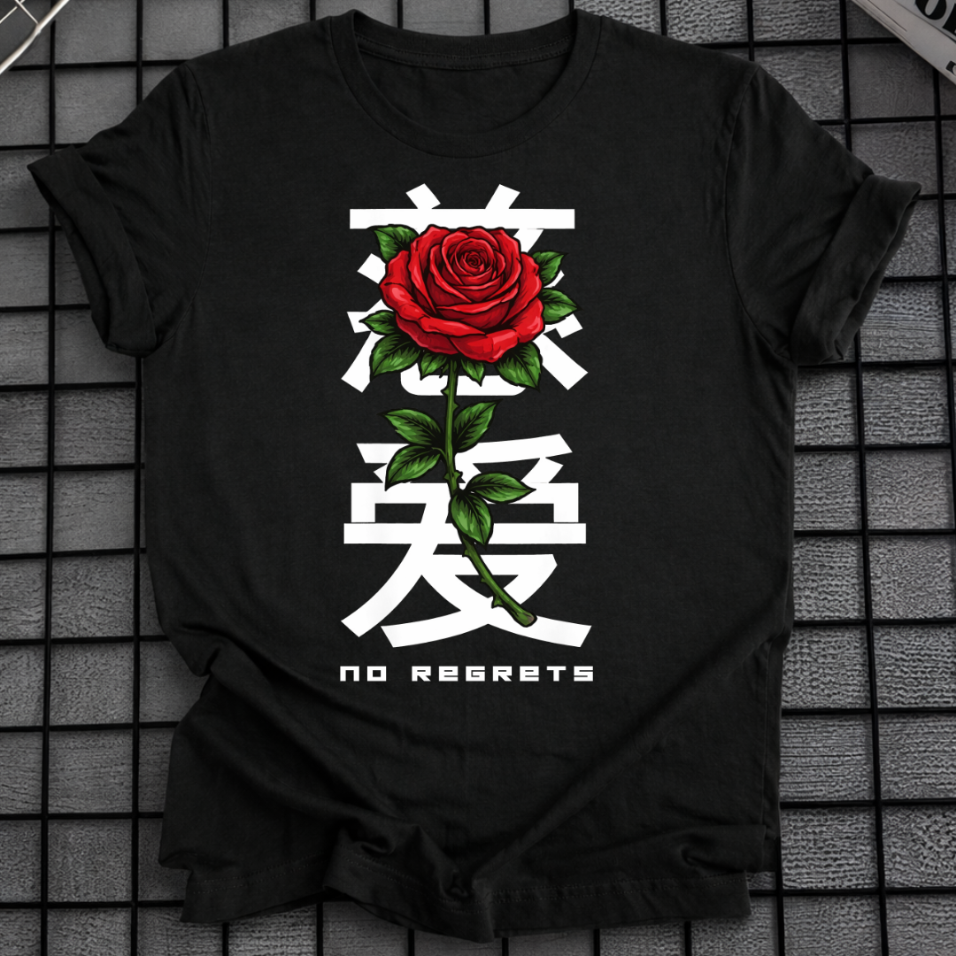 T-SHIRT KEIN BEDAUERN ROSE