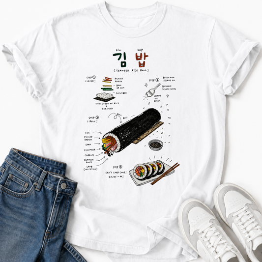 KIMBAP RECIEPE T-SHIRT