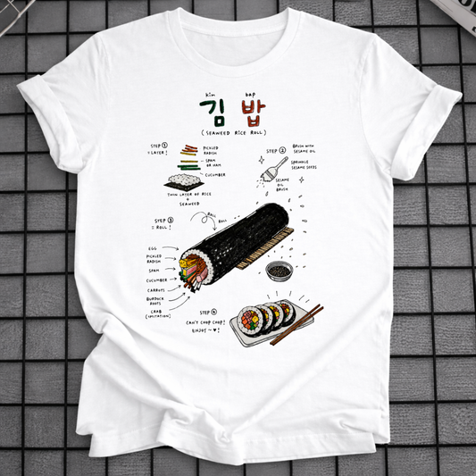 KIMBAP RECIEPE T-SHIRT