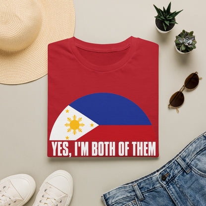 T-Shirt — Yes, I'm Both of Them (Philippines & South Korea)