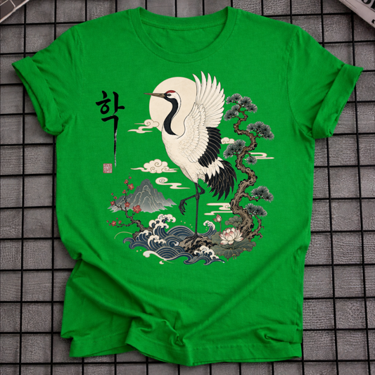HAK KOREAN CRANE T-SHIRT