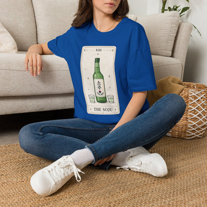 Soju Tarot T-Shirt — Illustrated Bottle 'The Soju' Graphic Tee