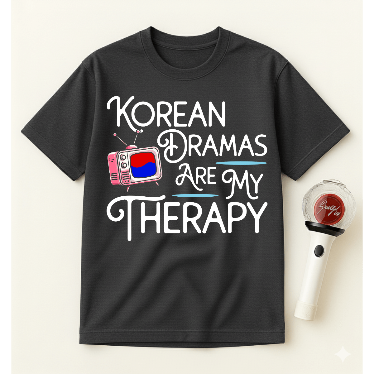 KOREAN DRAMAS ARE MY THERAPY T-SHIRT