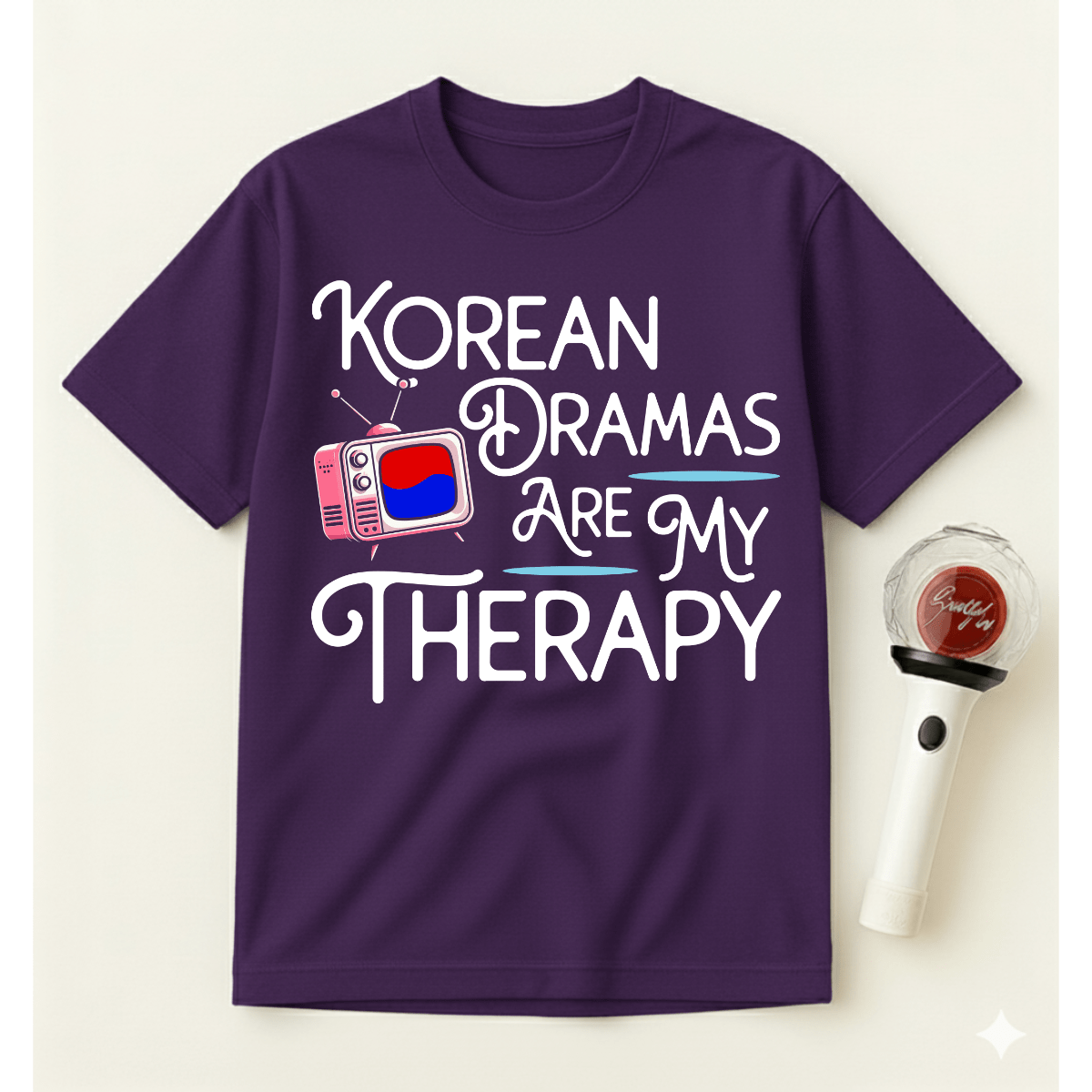 KOREAN DRAMAS ARE MY THERAPY T-SHIRT
