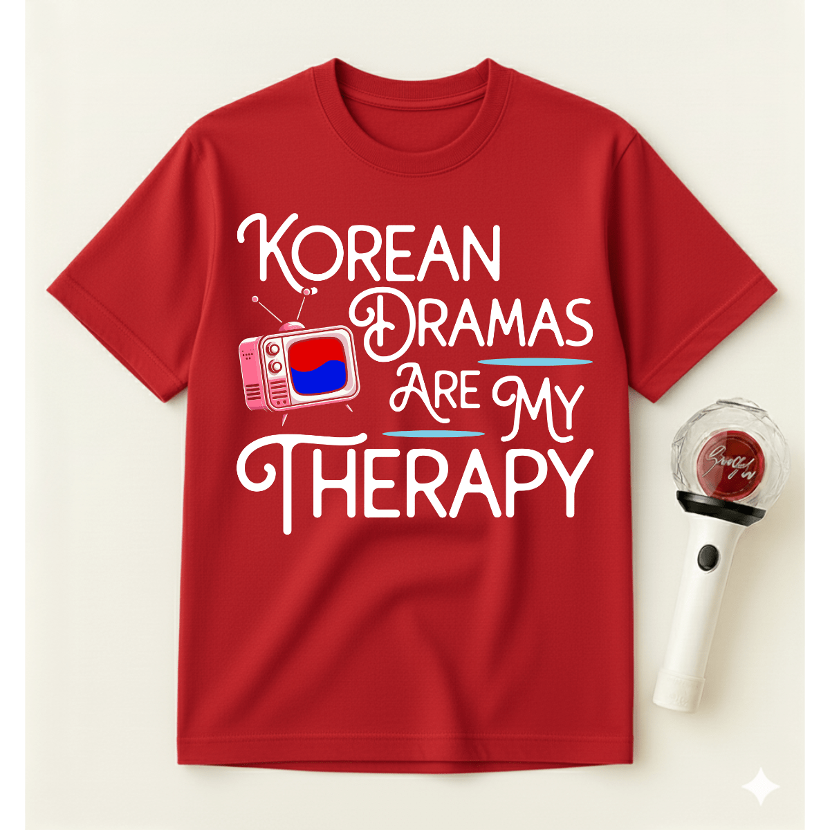 KOREAN DRAMAS ARE MY THERAPY T-SHIRT