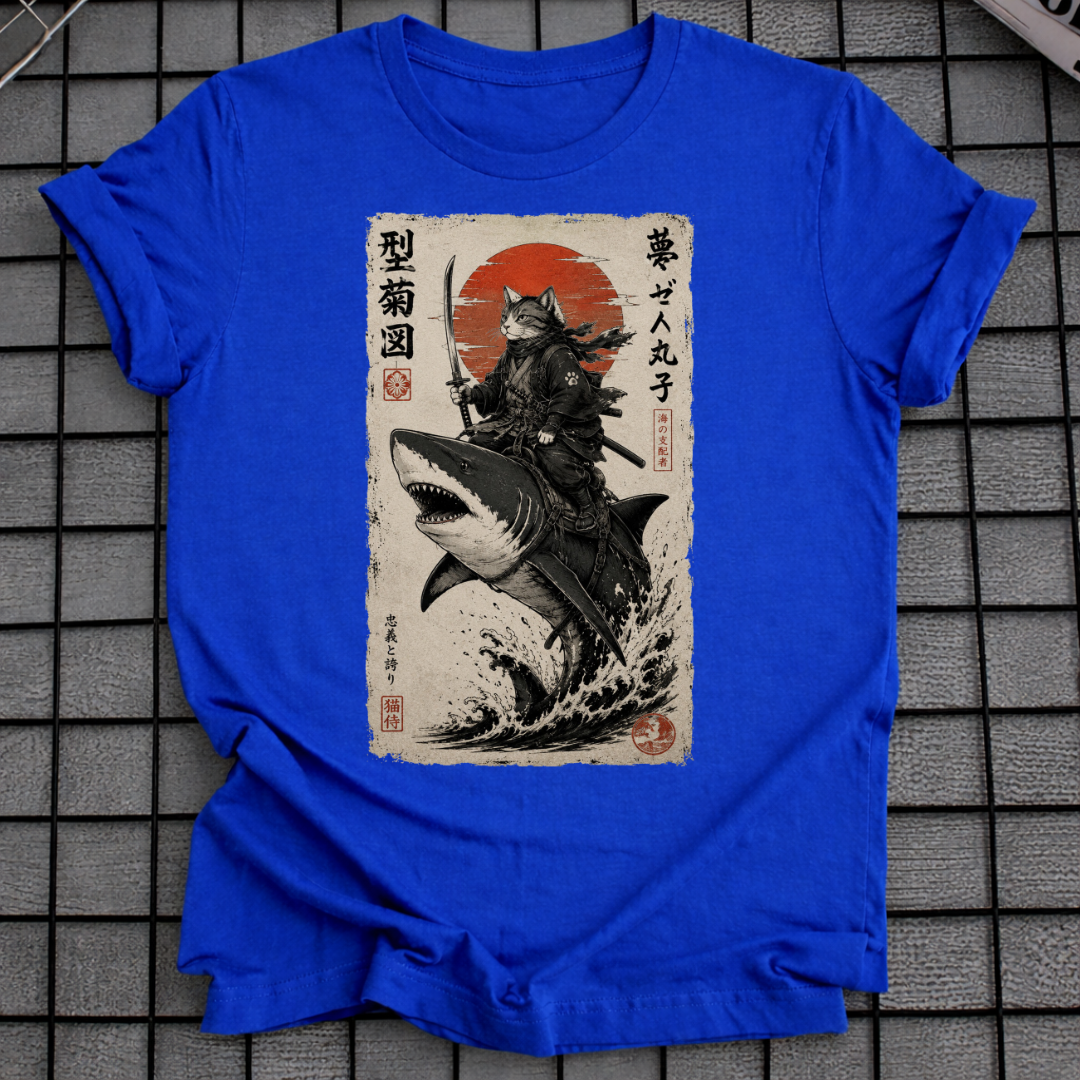 SAMURAI KATZENHAI T-SHIRT