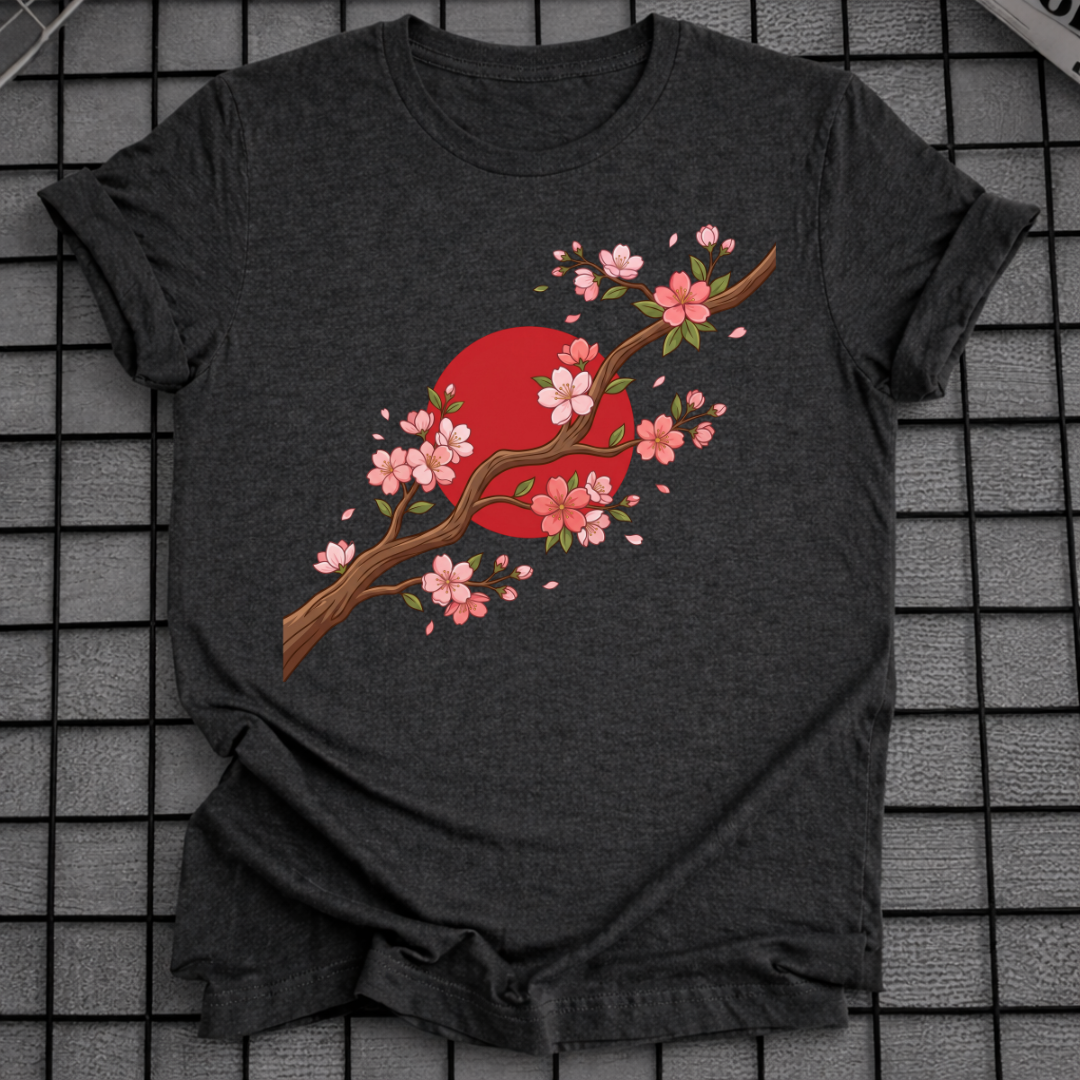 JAPANISCHES SAKURA-BLÜTEN-T-SHIRT